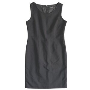 Kasper Separates Black Sleeveless Sheath Dress Womens Career Formal Party, 10